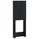 vidaXL Utrecht Dulap de baie 66x25.5x190cm Negru