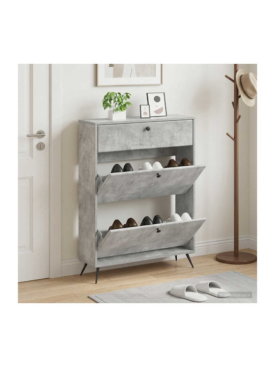 Metallische Schuhorganisator Breda 78x24x103cm