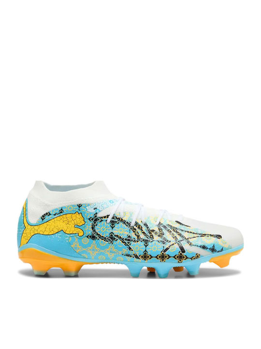 PUMA Future FG/AG Футболни Обувки с Бутони Бели PUMA Future FG/AG Футболни Обувки с Бутони Бели