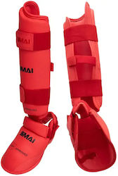 SMAI Smai Wkf 410647 XS Kokkino Erwachsene Schienbeinschoner Rote