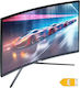 Dahua 100513688 VA Извит Gaming Монитор 31.5" FHD 1920x1080 165Hz