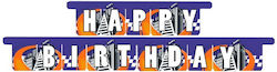 Garland Happy Birthday Hot Wheels 3m Garland Happy Birthday Hot Wheels 3m