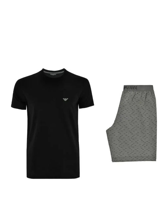 Emporio Armani Summer Men's Pyjamas Black