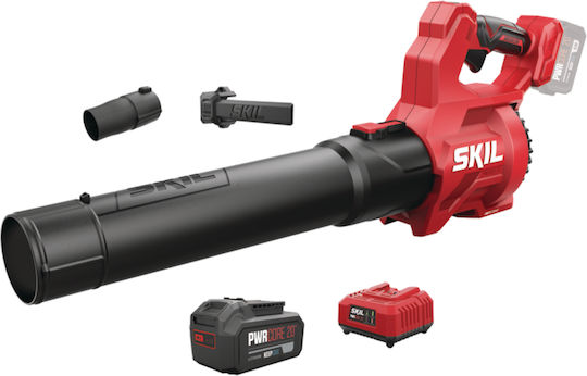 Skil 0331 CA & Φυσητήρας Χειρός 20V με 1 Μπαταρία 4Ah & Μέγιστη Ταχύτητα Αέρα 715km/h
