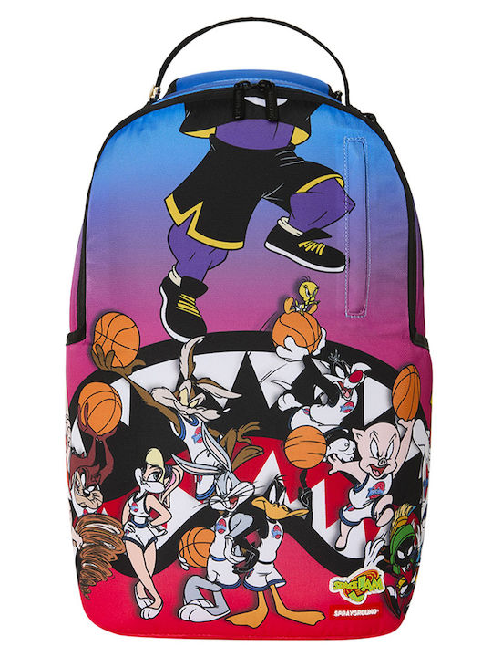 Sprayground Space Jam 25η Επετειακή Crew Σχολranzen Πλάτης Γυμνασίου - Λυκείου με Θήκη για Παγούρι Πολύχρωμο 29 x 15 x 45,7εκ 2026