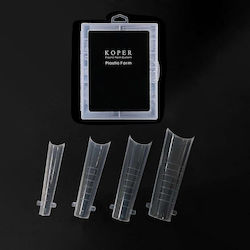False Nail Tips Transparent 10 Pieces 03944466963
