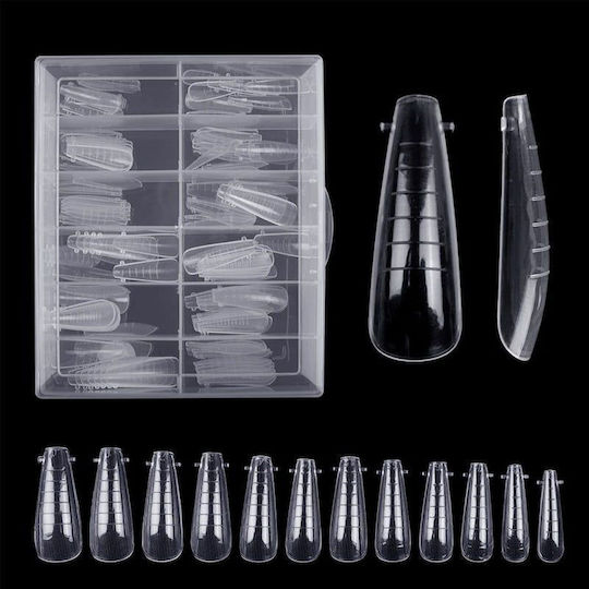 False Nail Tips Transparent 10 Pieces 03944266948