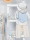 Bambolino Baptism Suit for Boy Emerson Multicolour