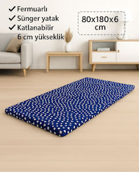 SteweHome Single 80x180x6cm Without Springs Mattress