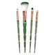 Professional Set with Make Up Brushes from Synthetic Bristle Make-up 4 Pieces