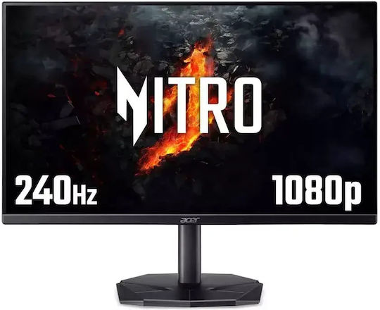 Acer Nitro IPS Gaming Монитор 23.8" FHD 1920x1080 240Hz с Време на реакция 1ms GTG