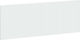 vidaXL Wooden White Bed Headboard 140x50cm