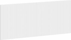 vidaXL Табла за легло Дървена Бяла 120x50cm