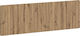 vidaXL Bed Headboard Artisan Oak Wooden Brown 1...