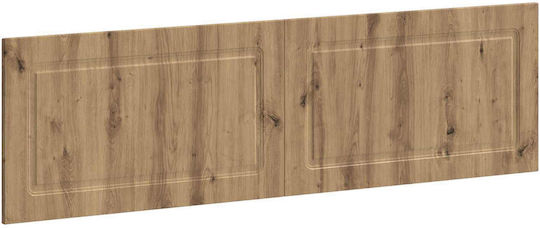vidaXL Kopfstützen Für Betten Artisan Hölzernes Braune 180x50cm
