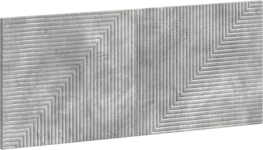 vidaXL Wooden Grey Bed Headboard 120x50cm