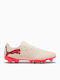 PUMA Future FG/AG Football Shoes with Cleats Ecru