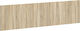 vidaXL Wooden Beige Bed Headboard 200x50cm