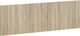 vidaXL Wooden Beige Bed Headboard 160x50cm