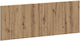 vidaXL Bed Headboard Artisan Oak Wooden Brown 1...