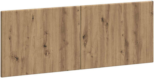 vidaXL Bed Headboard Artisan Oak Wooden Brown 140x50cm