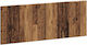 vidaXL Wooden Brown Bed Headboard 140x50cm