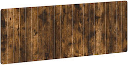 vidaXL Табла за легло Дървена Кафява 140x50cm
