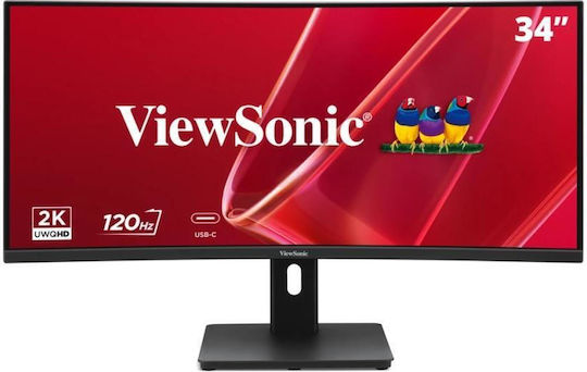 Viewsonic VA3420C-2 Monitor UltraWide Curbat 34" QHD 3440x1440
