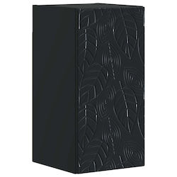 vidaXL Dulap de baie 30x31x59cm Negru