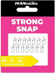 Hanfish Snap – Sewing Snap & Fishing Clip Stainless Steel Lrf Spinning & Jigging 6–51kg Ss2