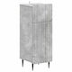 vidaXL Dulap de baie 30x31x79.5cm Gri