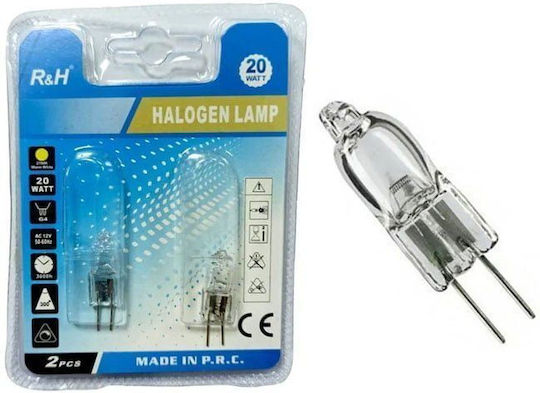 R&h Lampă Halogen 20W G4 – Lampă Halogen