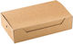 Комплект 50 Кутии Крафт 21x14x5.5см Club