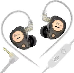 Kz Taurus Mic Hi-fi Ακουστικά In-ear Μαύρα Μικρ...