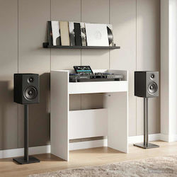 Vidaxl Πίνακας Dj Λευκό 62 X 45 X 102 Εκ Επεξεργασμένο Ξύλο