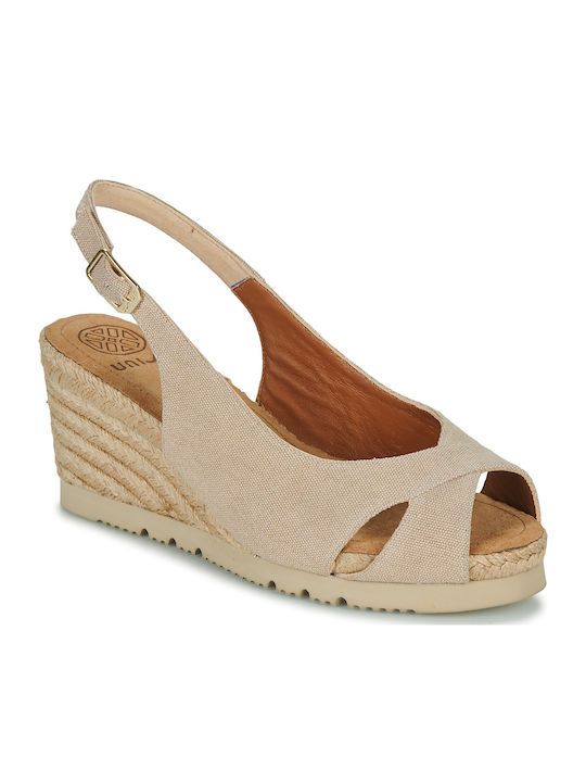 Makin Damenplattformen Beige