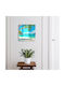 Tulup Metallic Wall Key Hook 50 Hooks 30x30x5cm