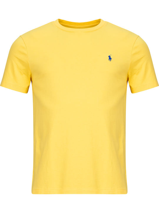 Ralph Lauren Polo Μπλούζα Κοντομάνικη Κίτρινη