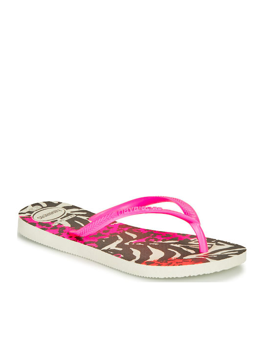 Kinder Flip-Flops Rosa Slim Animals