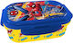 Plastic Kids' Food Container Spiderman 0.9lt 19 x 13 x 7cm