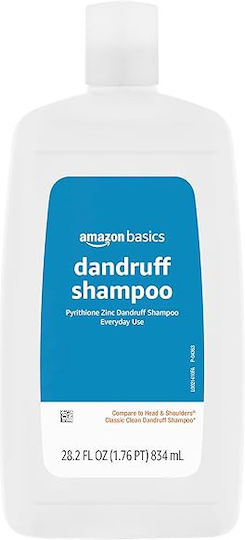 Amazon Basics Șampon împotriva mătreții pentru păr gras 834 ml