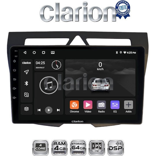 Clarion Sistem Audio Auto Pentru Kia Picanto 2008 > 2011 Bluetooth USB Wi-Fi GPS Apple CarPlay Android Auto