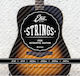 Light Set of Bronze Acoustic Guitar Strings 10 - 47"