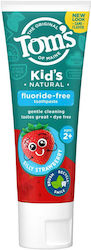 Tom's Of Maine Baby Toothpaste for 2+ Years with Strawberry Flavor Fluoride-Free 119gr Tom's Of Maine Baby Toothpaste for 2+ Years with Strawberry Flavor Fluoride-Free 119gr
