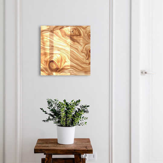 Tulup Agățătoare Chei De Perete Metalică 50 Compartimente 30x30x5cm