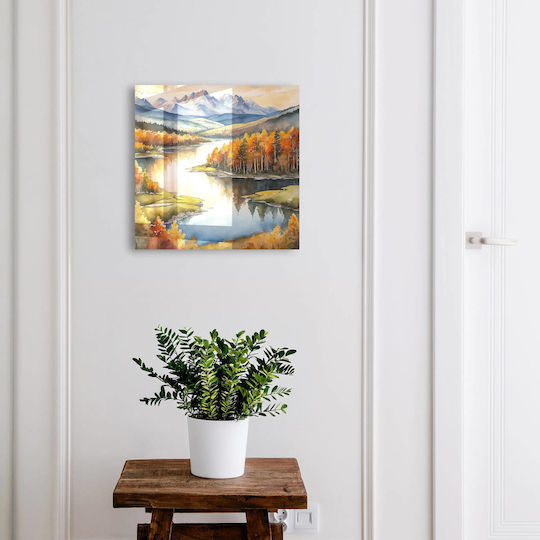 Tulup Металик Стенна Ключалка 50 Места 30x30x5см