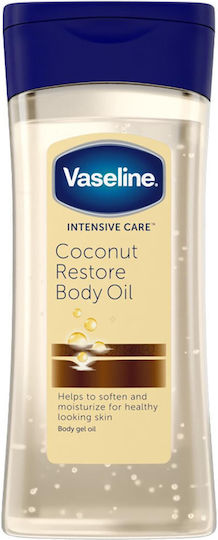 Vaseline Butter de Corp Hidratant cu Aromă de Nucă de Cocos pentru Piele Uscată 200ml