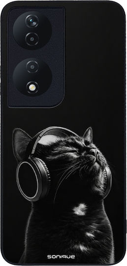 Калъф Sonique Men's Edition Honor 90 Smart 5g Honor X7b Audio Kitten Черен