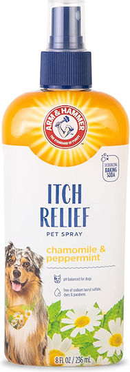 Spray Arm & Hammer Itch Relief Pentru Câini Și Pisici Împotriva Mâncărimii Cu Mușețel Și Ulei De Mentă 236 Ml