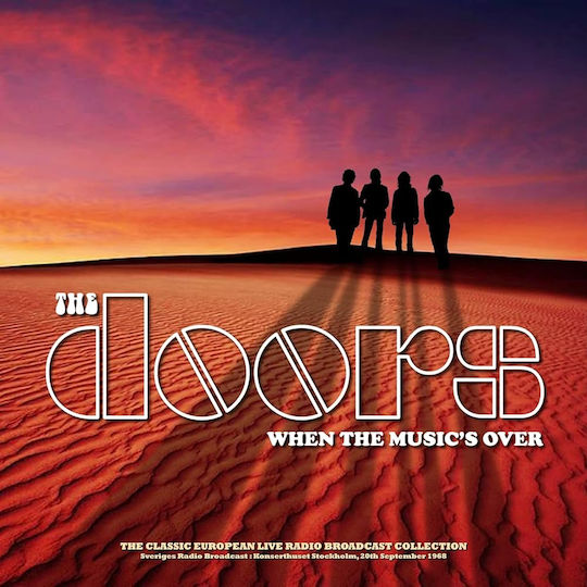 Doors When Musics Over Stockholm 1968 Orange White 1 Vinyl